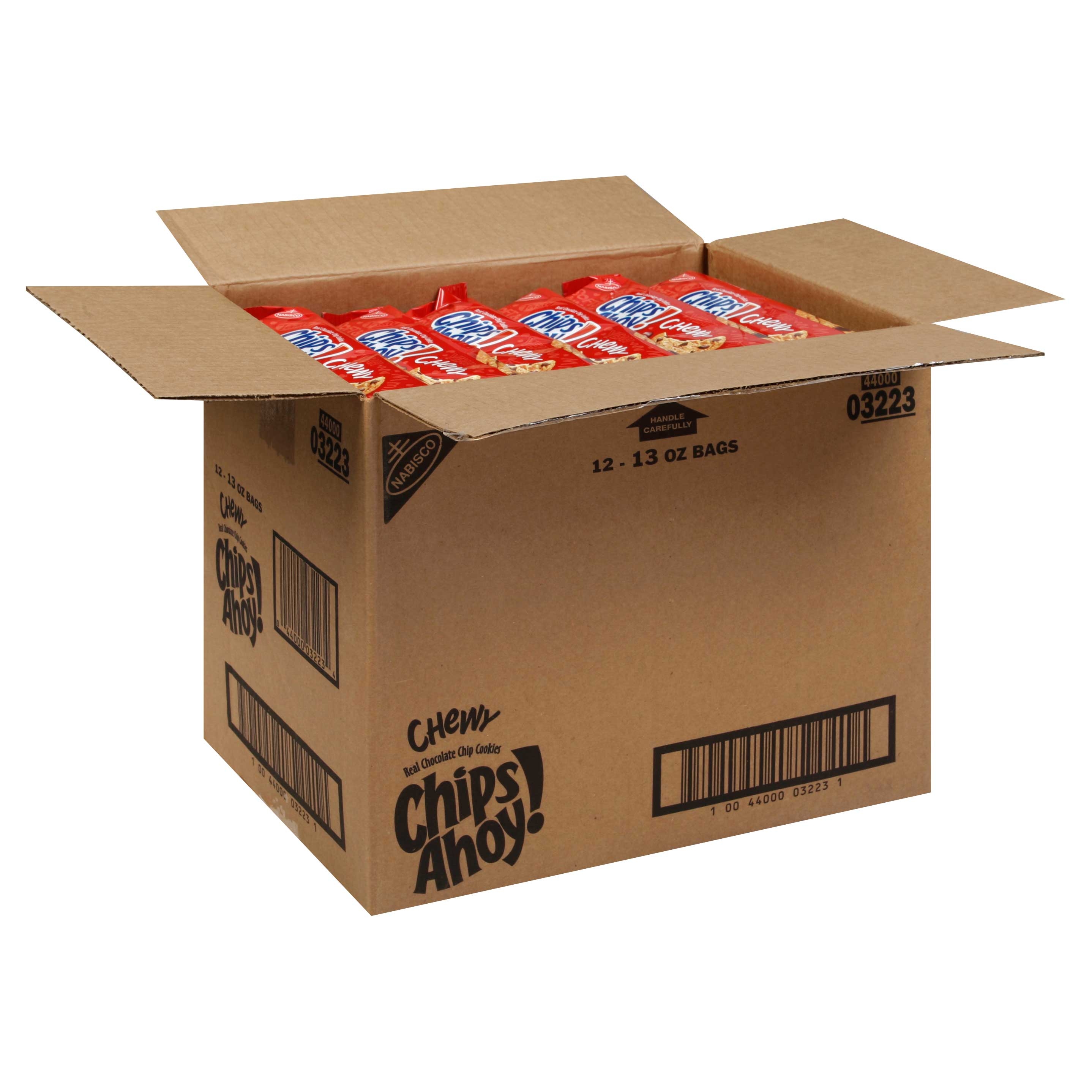 Chips Ahoy Chewy Cookie, 13 Ounce -- 12 per case.