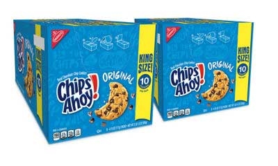 Chips Ahoy Original Chocolate Chip Cookies, 3.75 Ounce -- 16 per case.