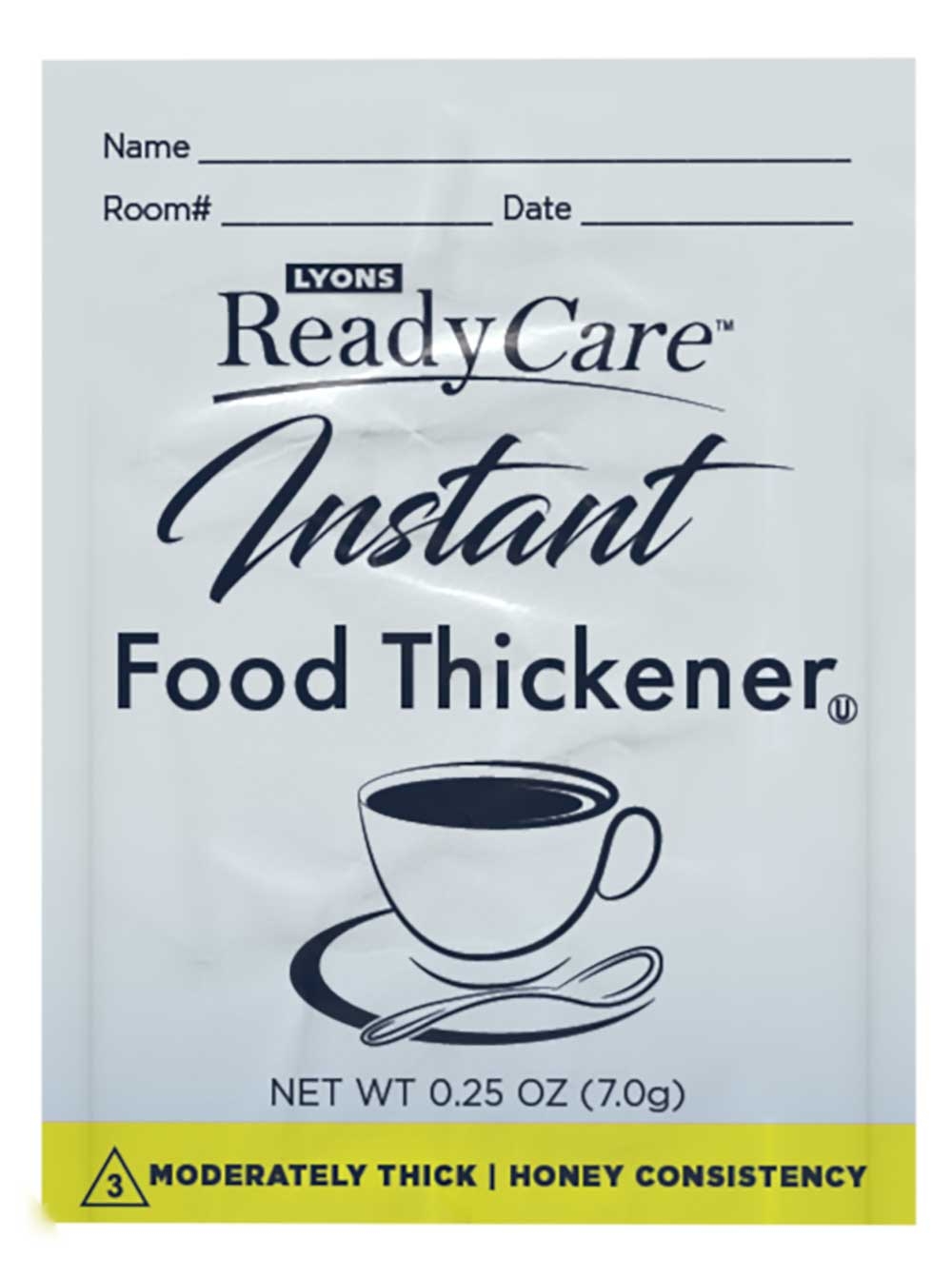Lyons ReadyCare Level 3 Honey Instant Food Thickener, 7 Gram -- 100 per case