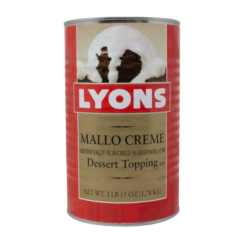 Lyons Mallo CrÃ¨me Sundae Topping, Number 5 Can -- 6 per case