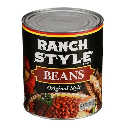 Ranch Style Original Style Beans, 108 Ounce -- 6 per case