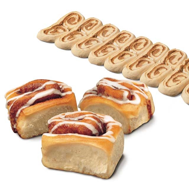 Bridgford Foods Gourmet Cinnamon Roll Dough, 5 Ounce -- 72 per case.