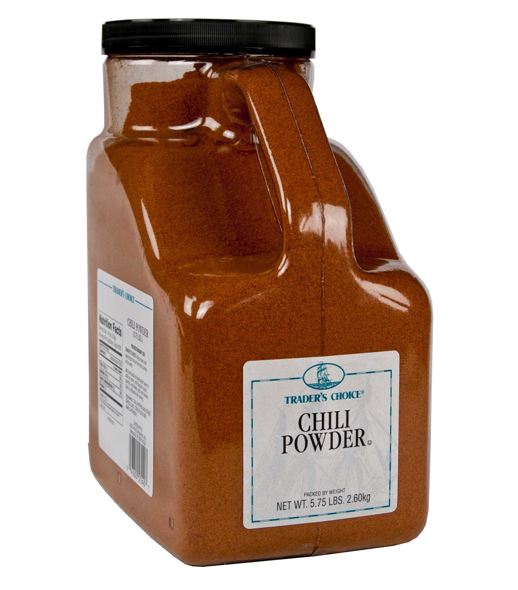 Traders Choice Chili Powder - 5.75 lb. container, 1 per case