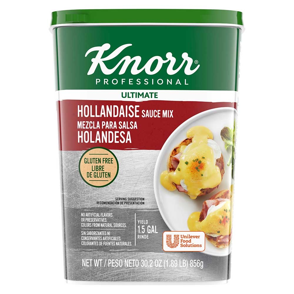 Knorr Professional Ultimate Gluten Free Hollandaise Sauce Mix, 30.2 ounce -- 4 per case