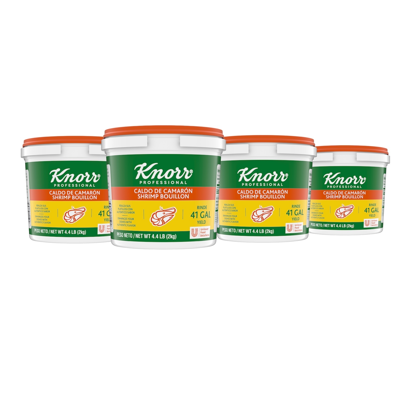 Knorr Professional Caldo de Camaron Shrimp Bouillon Base, 4.4 pound -- 4 per case