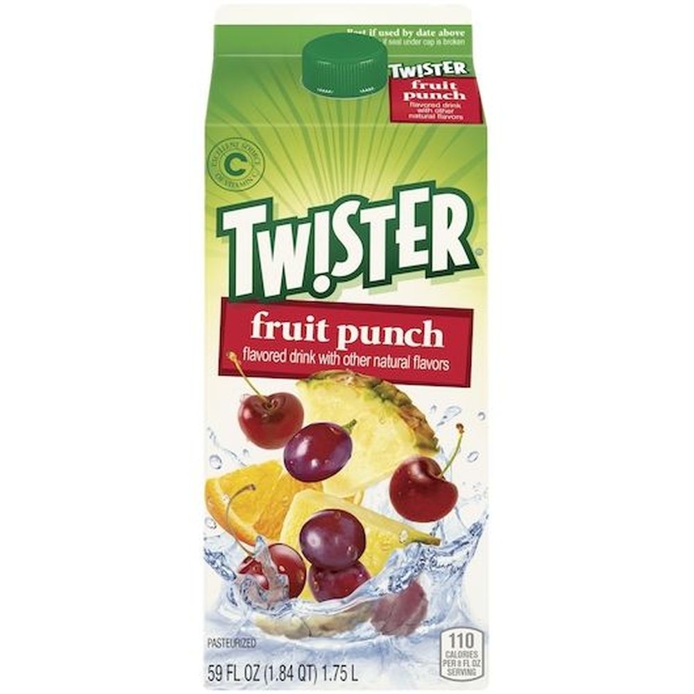 Tropicana Twister Fruit Punch, 59 Fluid Ounce -- 8 per case