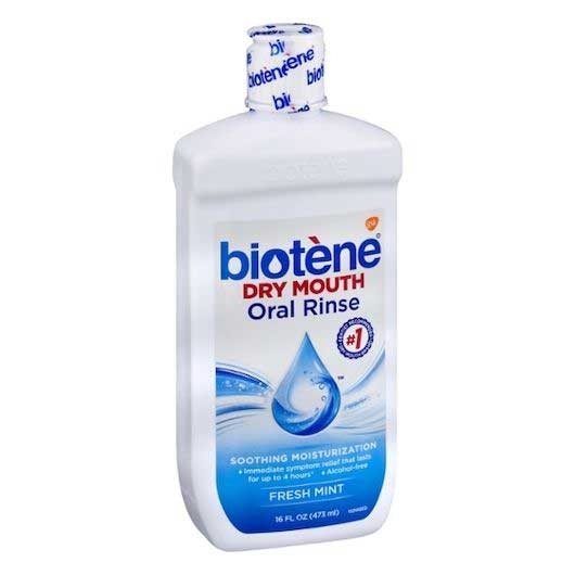 Biotene Fresh Mint Dry Mouth Oral Rinse, 16 Fluid Ounce -- 8 per case