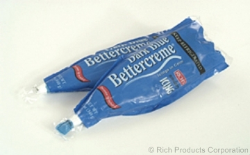 Rich Bettercreme Pre Whipped Dark Blue Icing, 12 Ounce -- 15 per case.