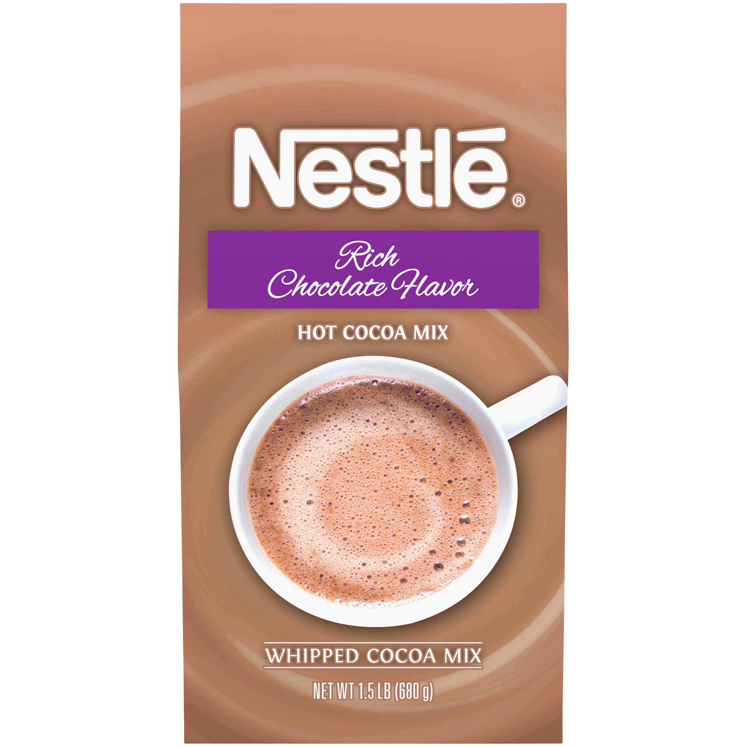 Nestle Regular Hot Chocolate Drink, 1.5 Pound -- 12 per case.