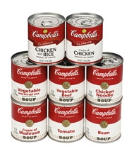 Campbells Ready To Serve Chicken Soup with Rice - 7.25 oz. can, 24 per case