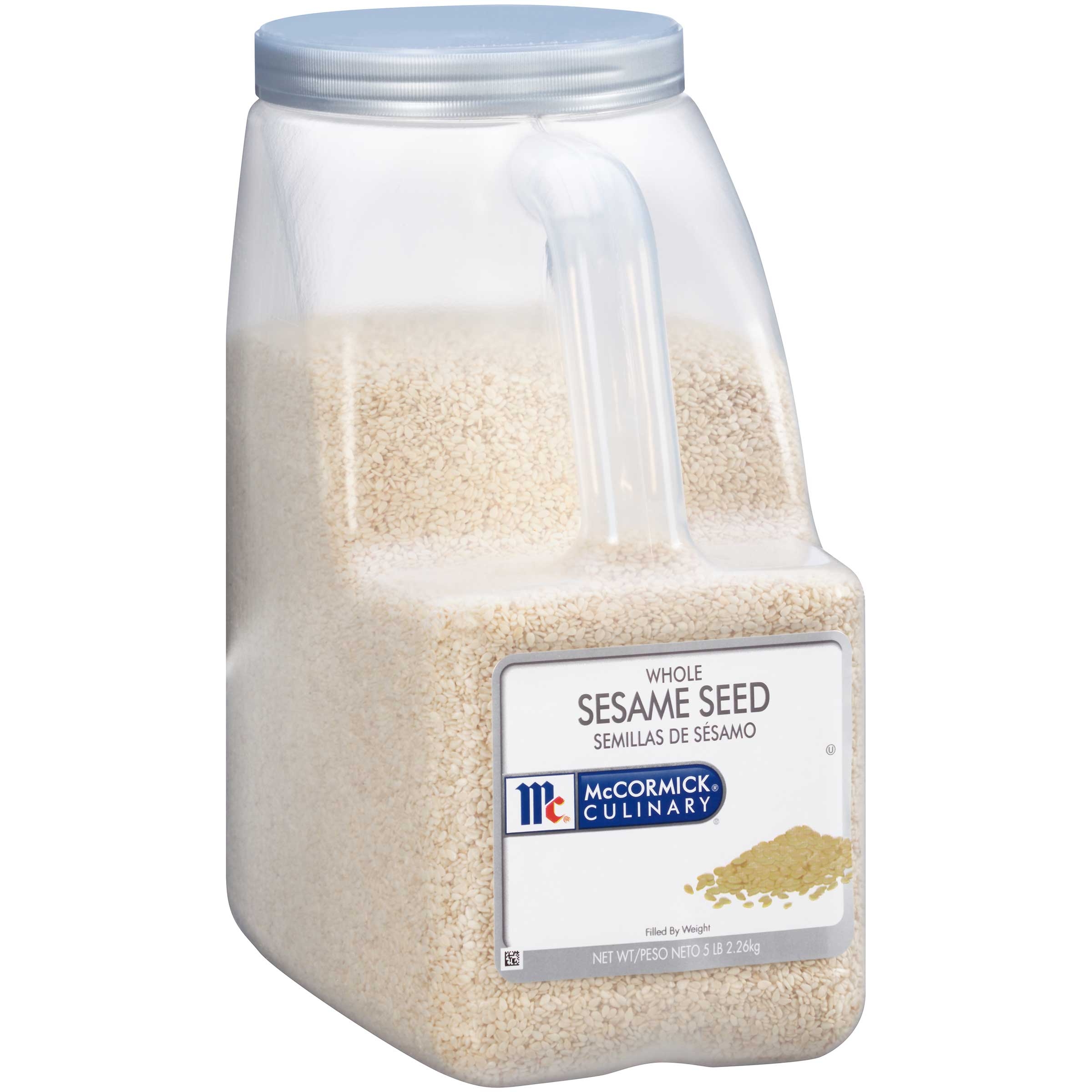 McCormick Culinary White Sesame Seeds, 5 Pound