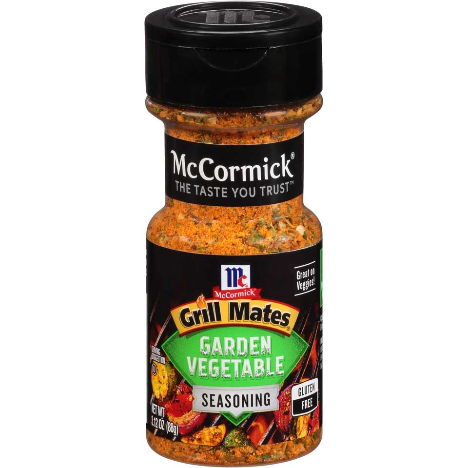 McCormick Grill Mates Garden Vegetable, 3.12 ounce jar -- 72 per case