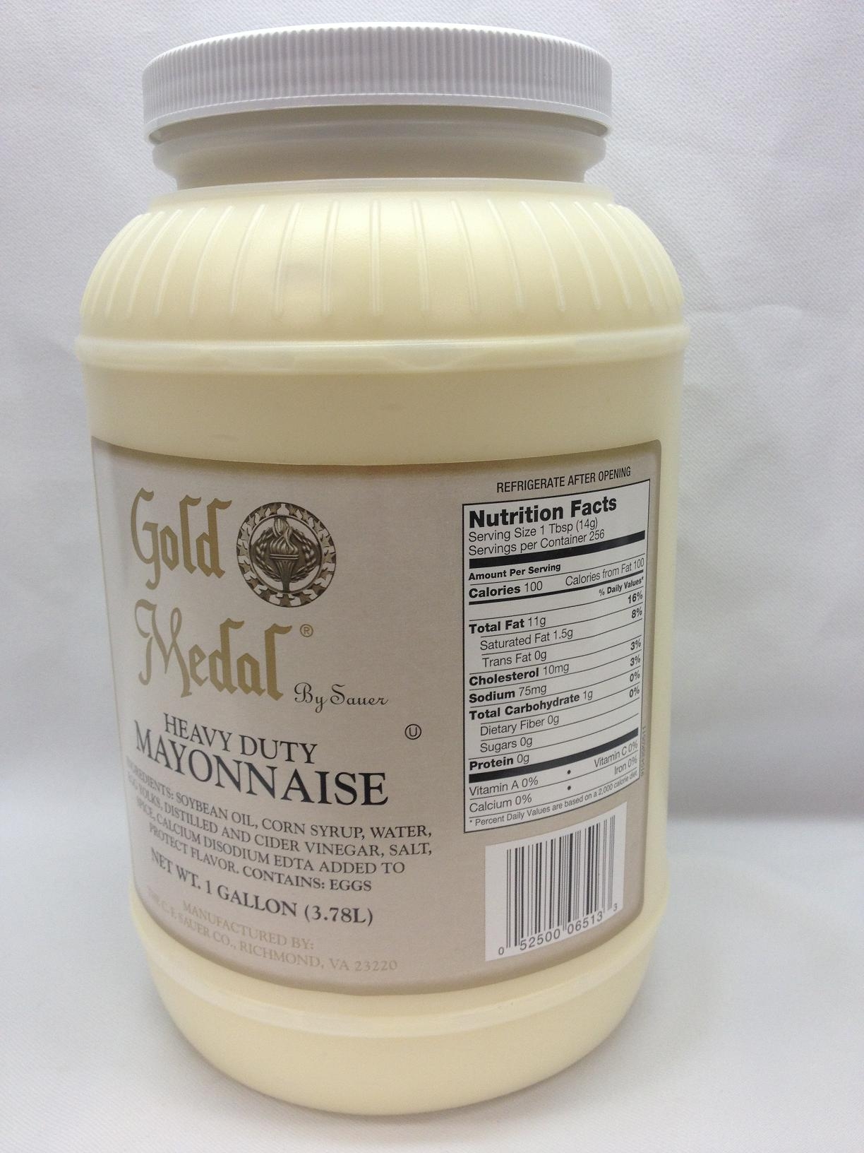 Commodity Oil Heavy Duty Gold Medal Mayonnaise, 1 Gallon -- 4 per case.