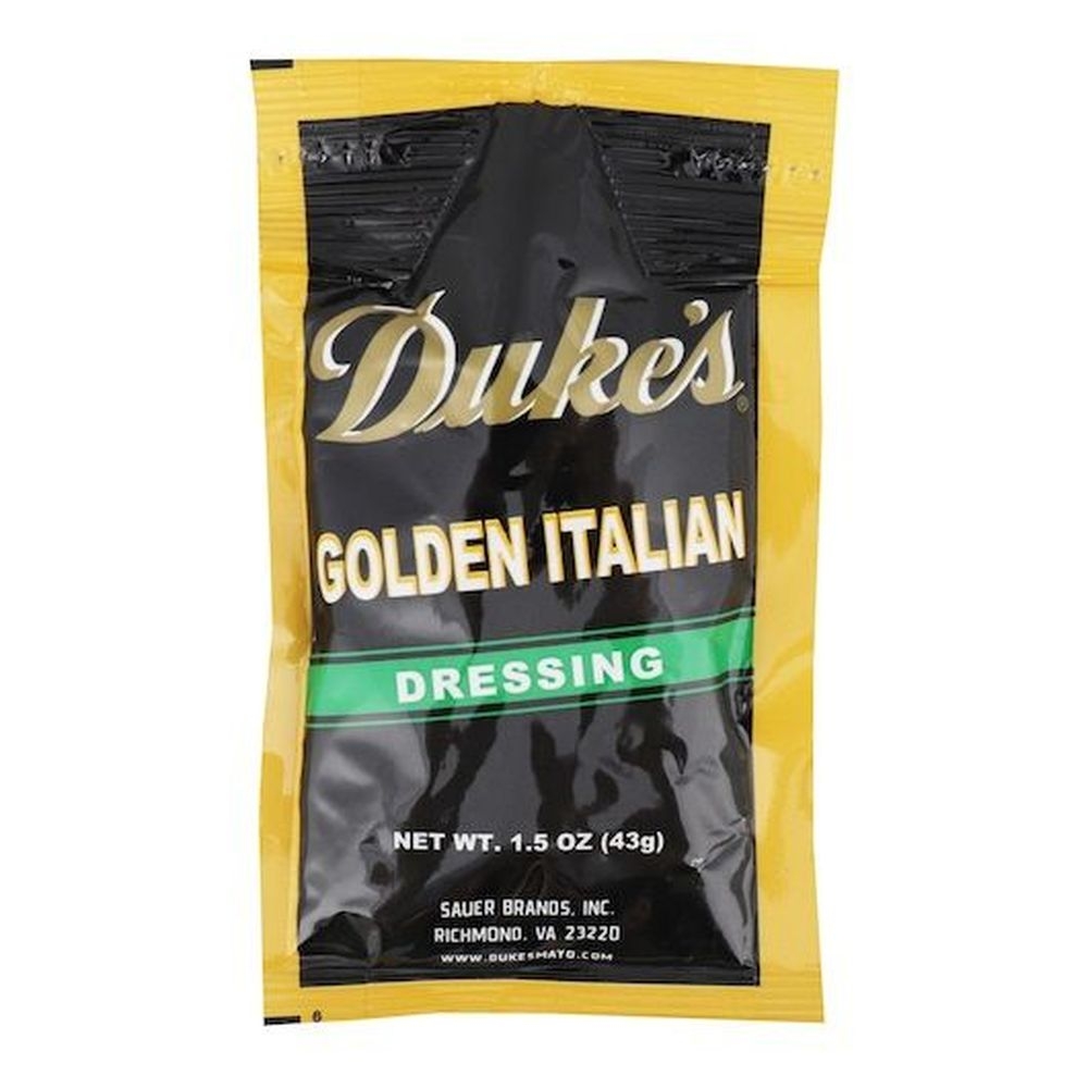 Dukes Golden Italian Dressing, 1.5 Ounce -- 60 per case