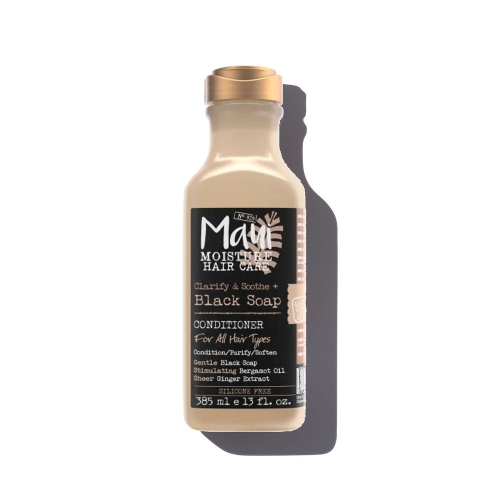 Maui Clarify and Soothe Plus Black Soap Conditioner, 385 Milliliter -- 4 per case