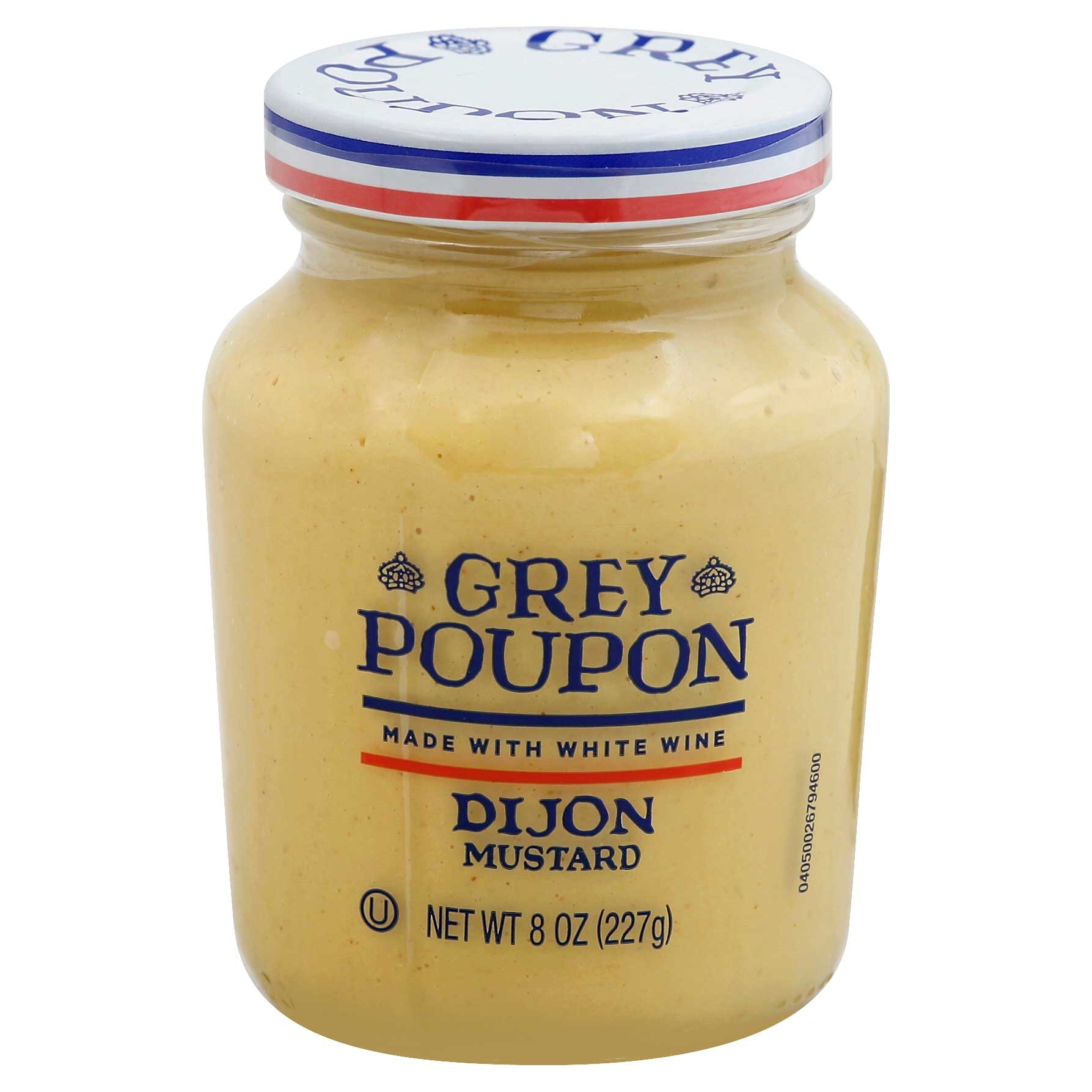 Kraft Grey Poupon Dijon Mustard, 8 Ounce -- 12 per case.