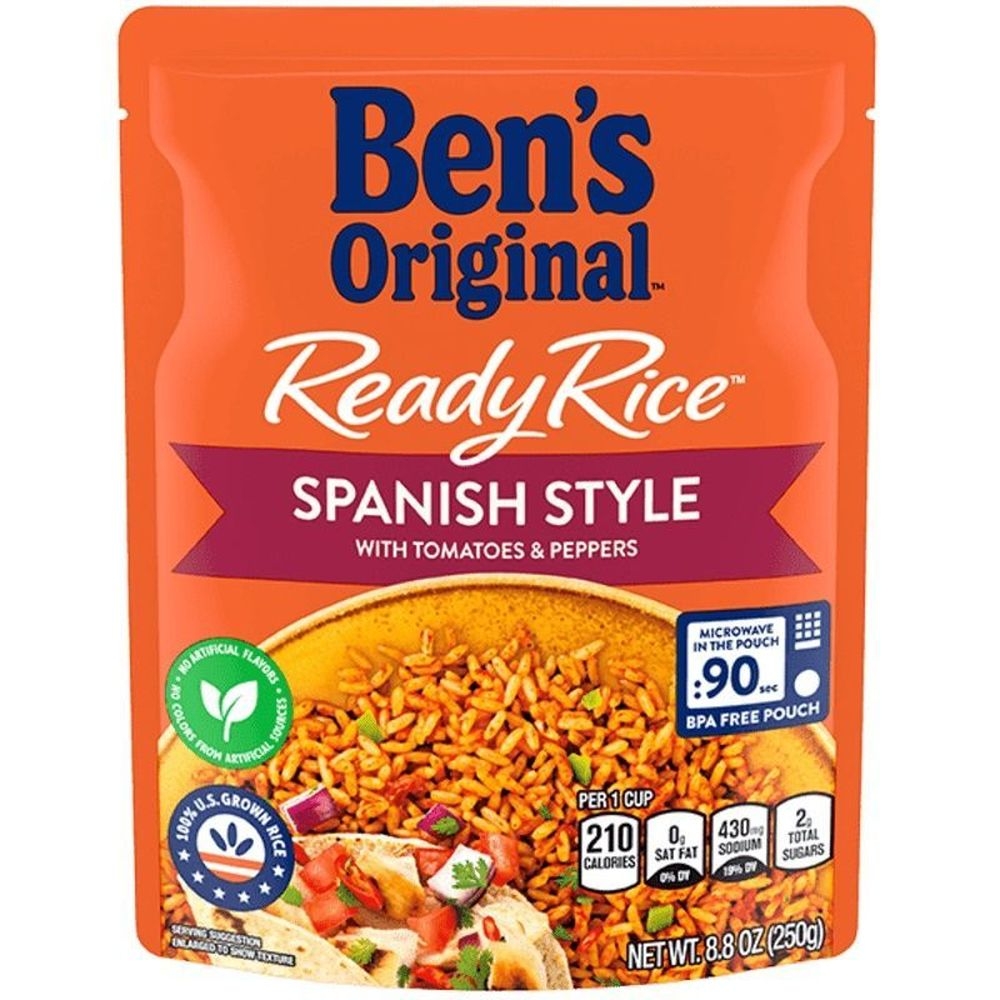 Bens Original Ready Rice Spanish Style Rice, 8.8 Ounce -- 12 per case