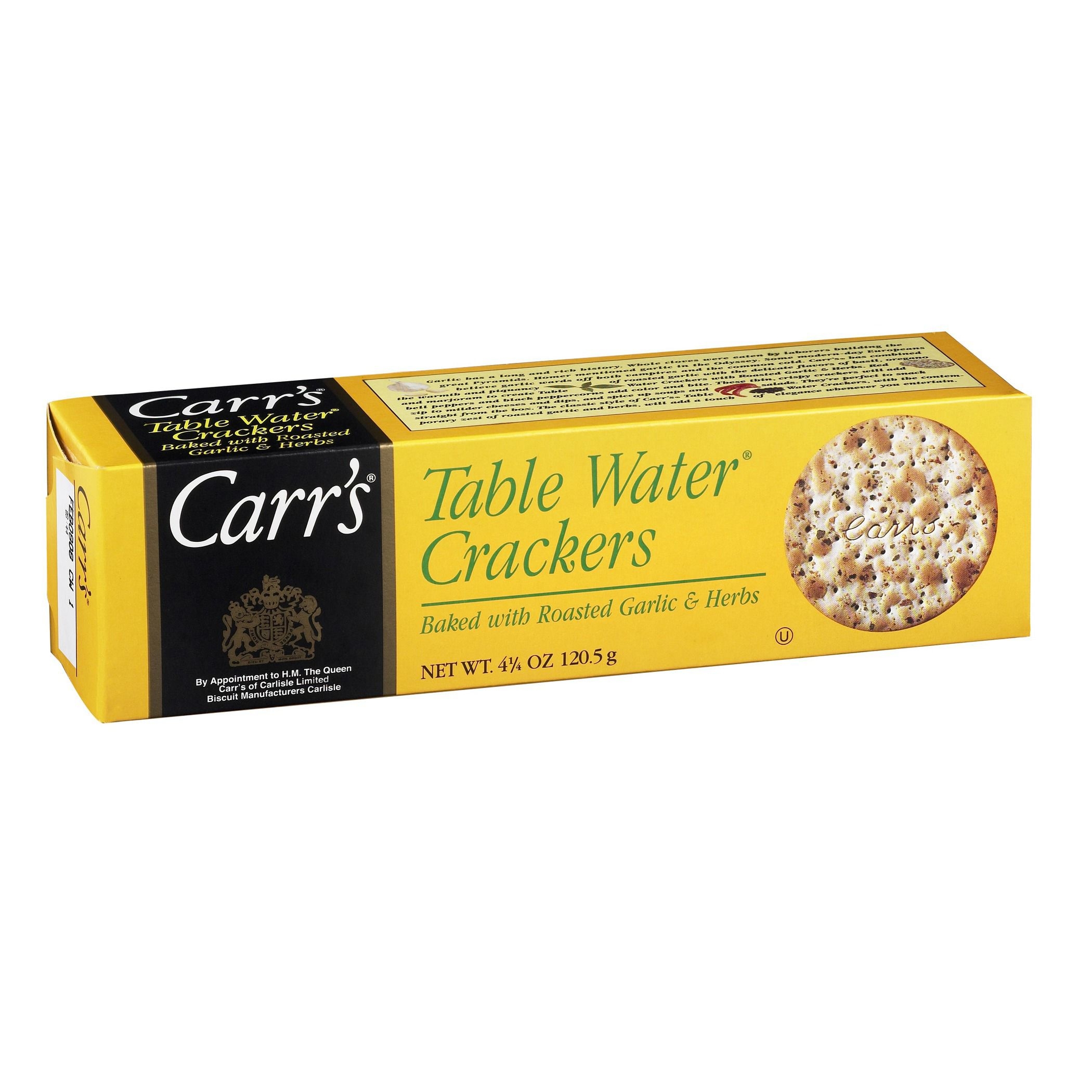 Kelloggs Roasted Garlic and Carrot Crackers, 4.25 Ounce -- 12 per case.