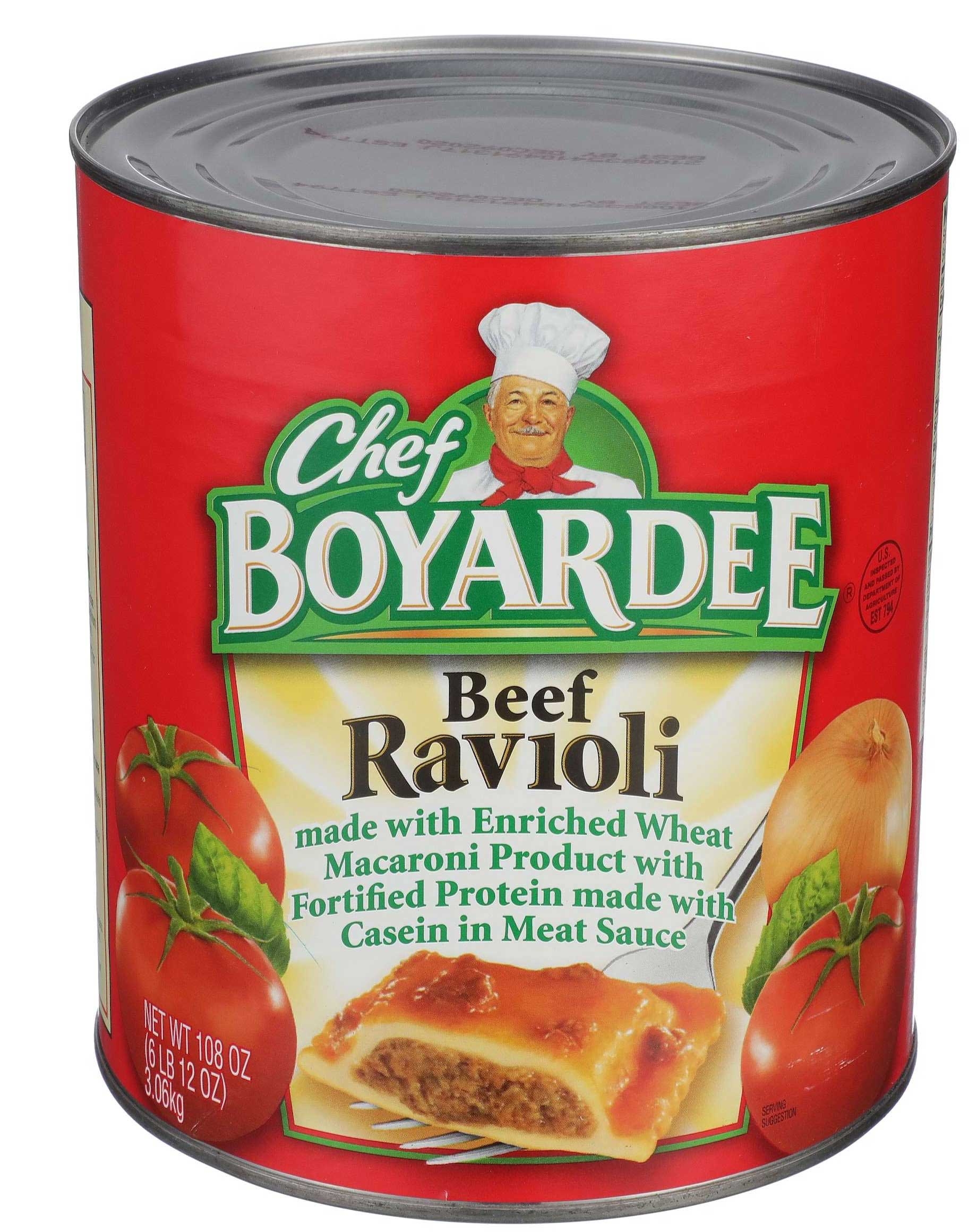Chef Boyardee Beef Ravioli, 108 Ounce -- 6 per case