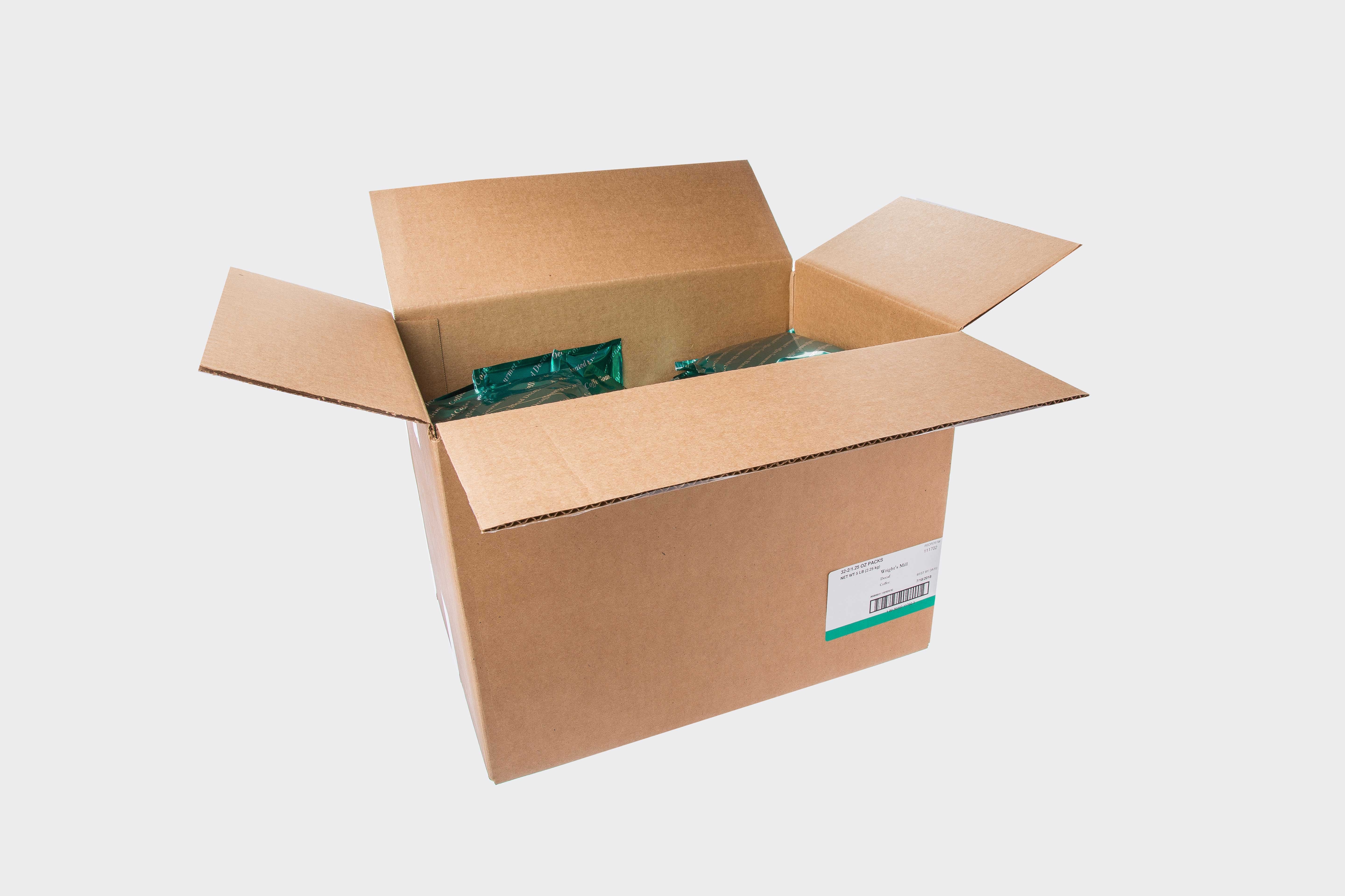 Red Diamond Wright Brand Decaf Coffee, 1.25 Ounce -- 32 per case.