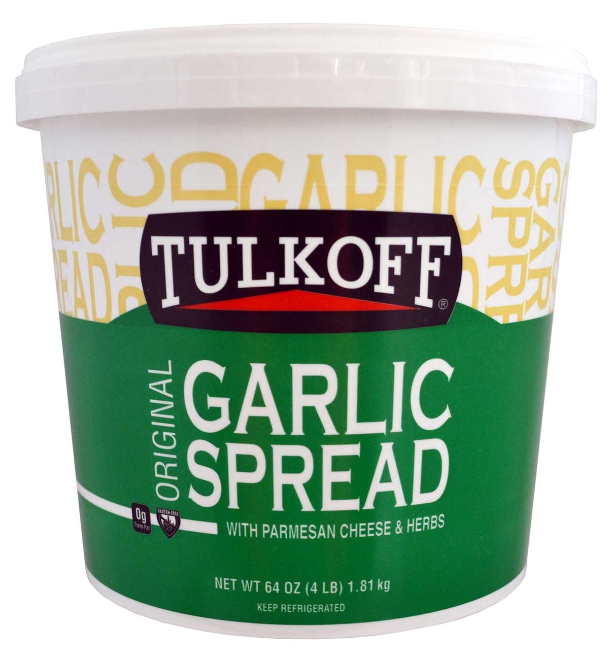 Tulkoff Garlic Spread, 64 Ounce -- 6 per case.