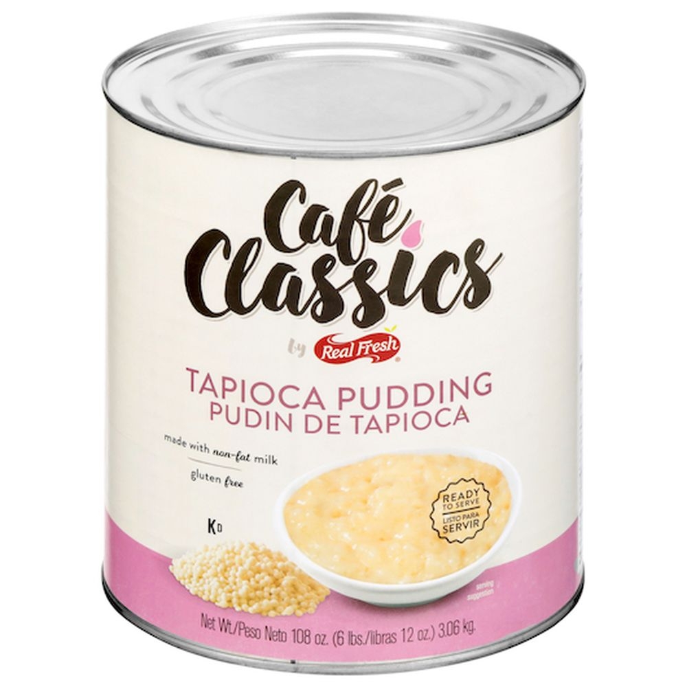 Real Fresh Cafe Classic Tapioca Pudding, 6.75 Pound -- 6 per case
