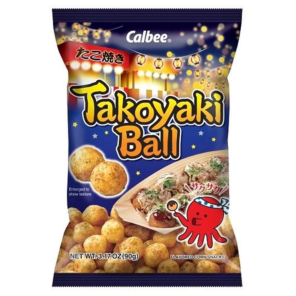 Calbee Original Takoyaki Ball, 3.17 Ounce - 6 per case