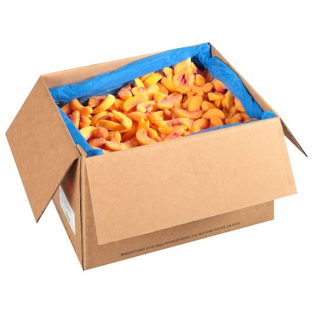 Dole Large Sliced Peach, 30 Pound