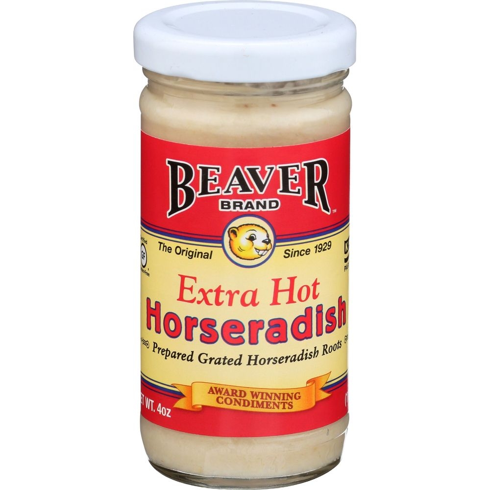 Beaver Extra Hot Horseradish, 4 Ounce -- 12 per case