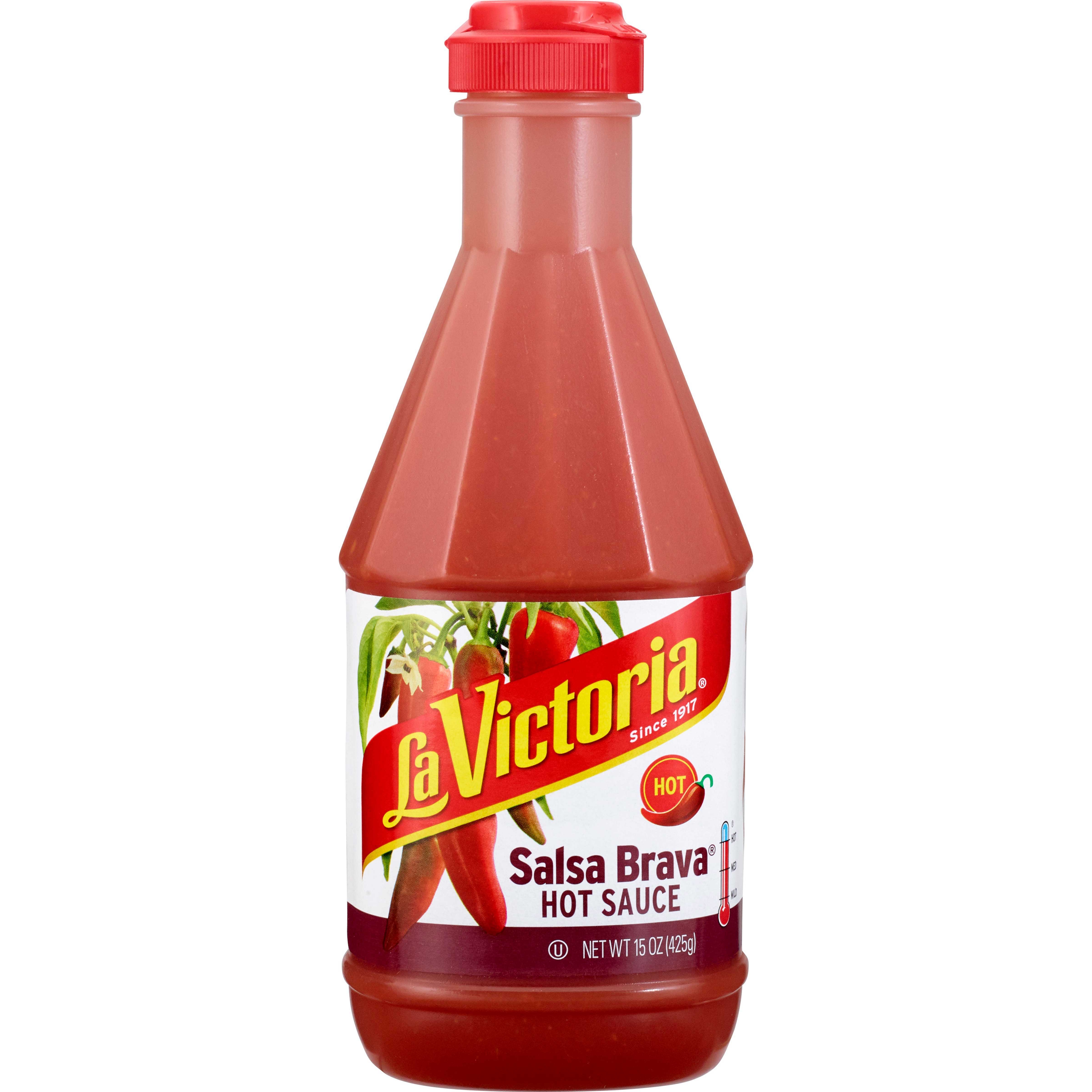 La Victoria  Taco Red Hot Sauce, Retail, 15 Ounce -- 12 Case