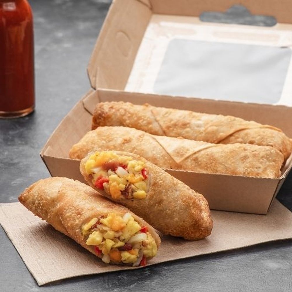 Minh Bacon Egg and Cheese Breakfast Egg Roll, 3 Ounce - 36 per case