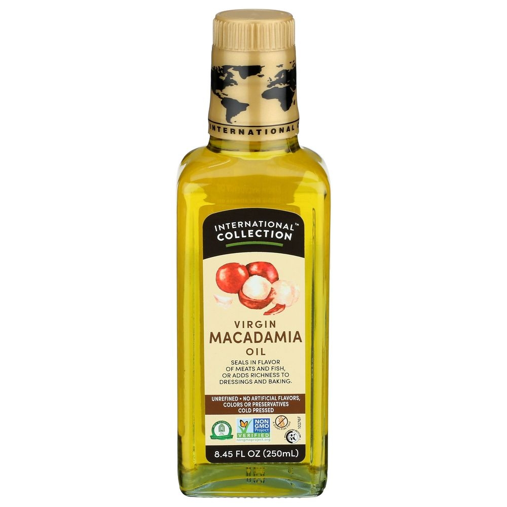 International Collection Macadamia Nut Oil, 8.45 Ounce -- 6 per case