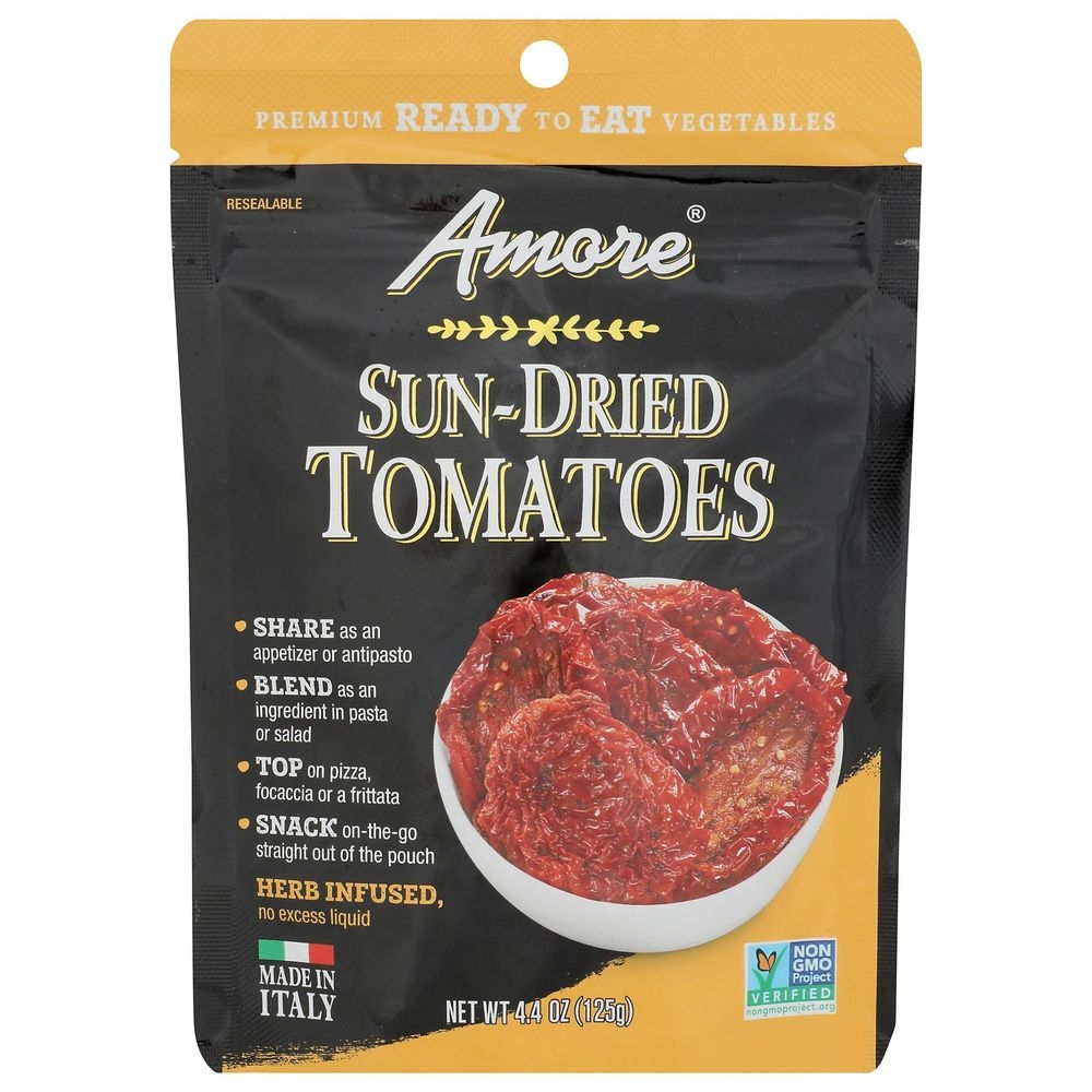 Amore Sun Dried Tomatoes, 4.4 Ounce -- 10 per case