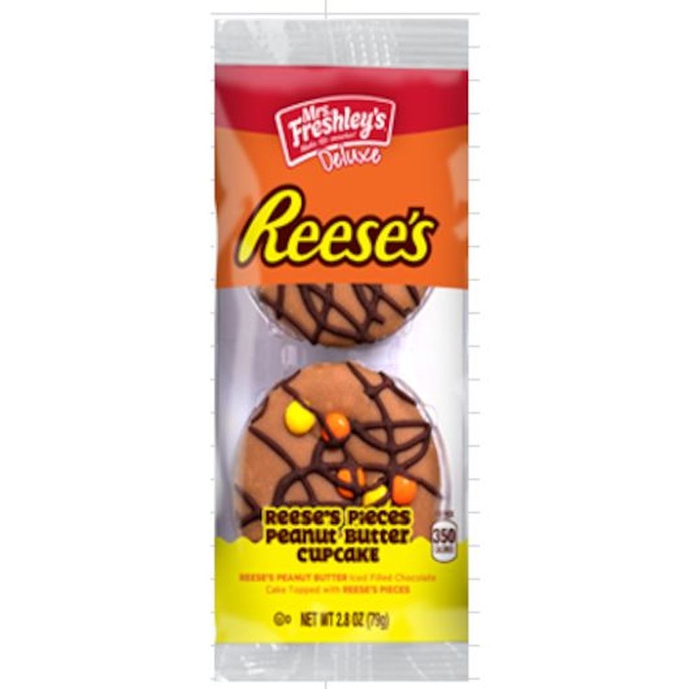 Mrs. Freshley's Reeses Peanut Butter Flavored Cupcake, 4.5 Ounce - 36 per case