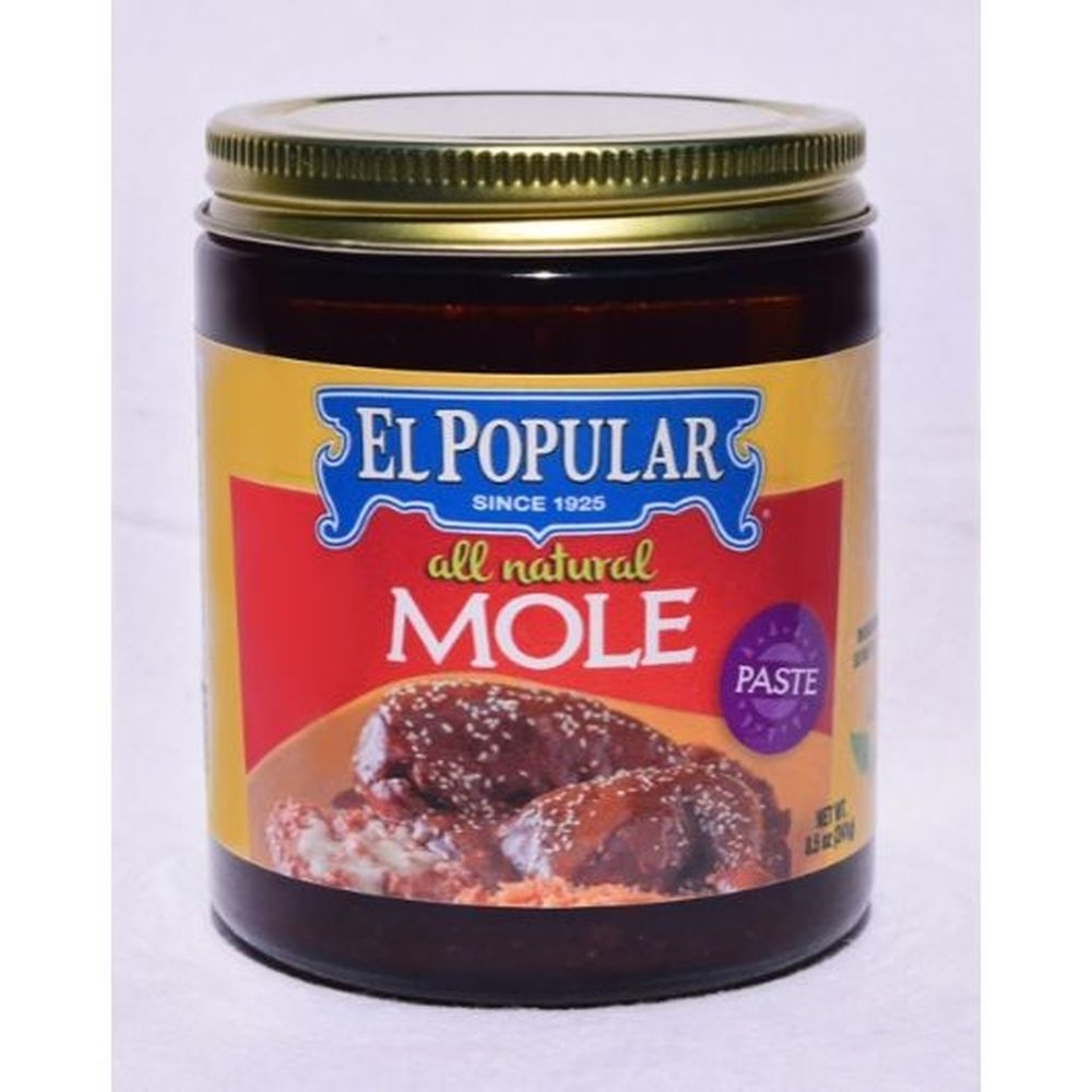 El Popular Mexican Mole Poblano Paste -- 12 per case