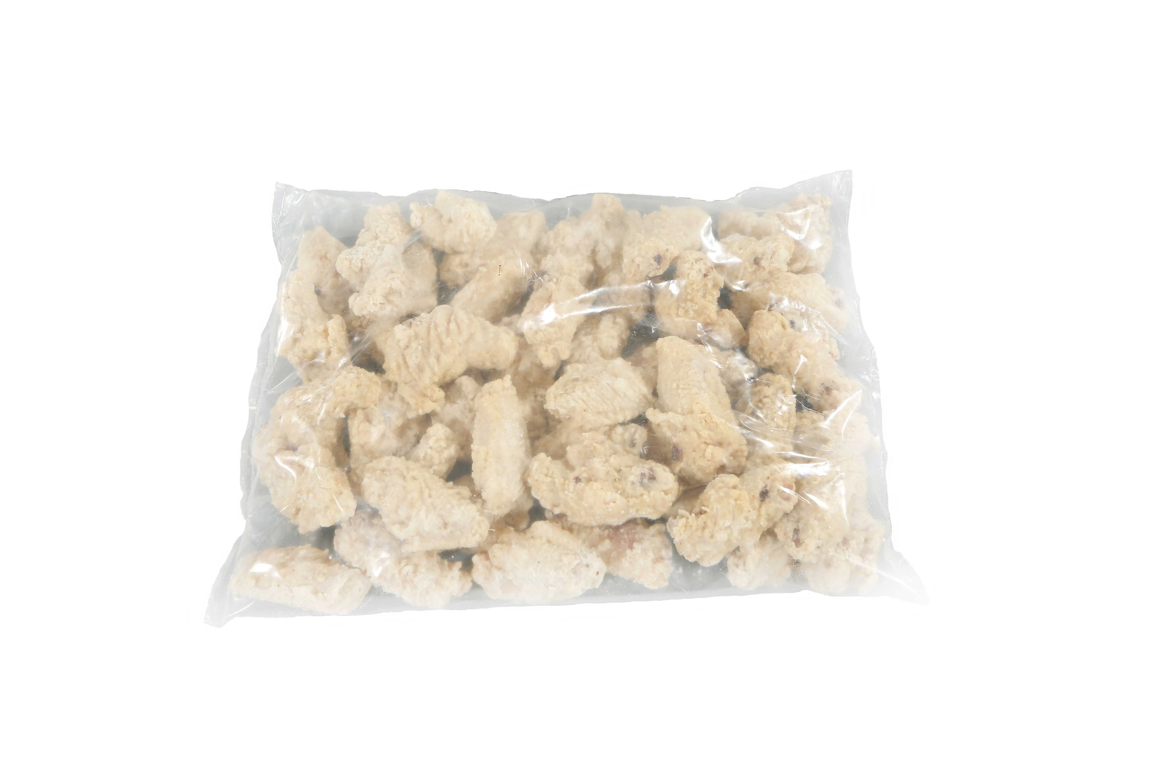 Perdue Fully Cooked Breaded Chicken Kickin Wing, 5 Pound -- 3 per case.