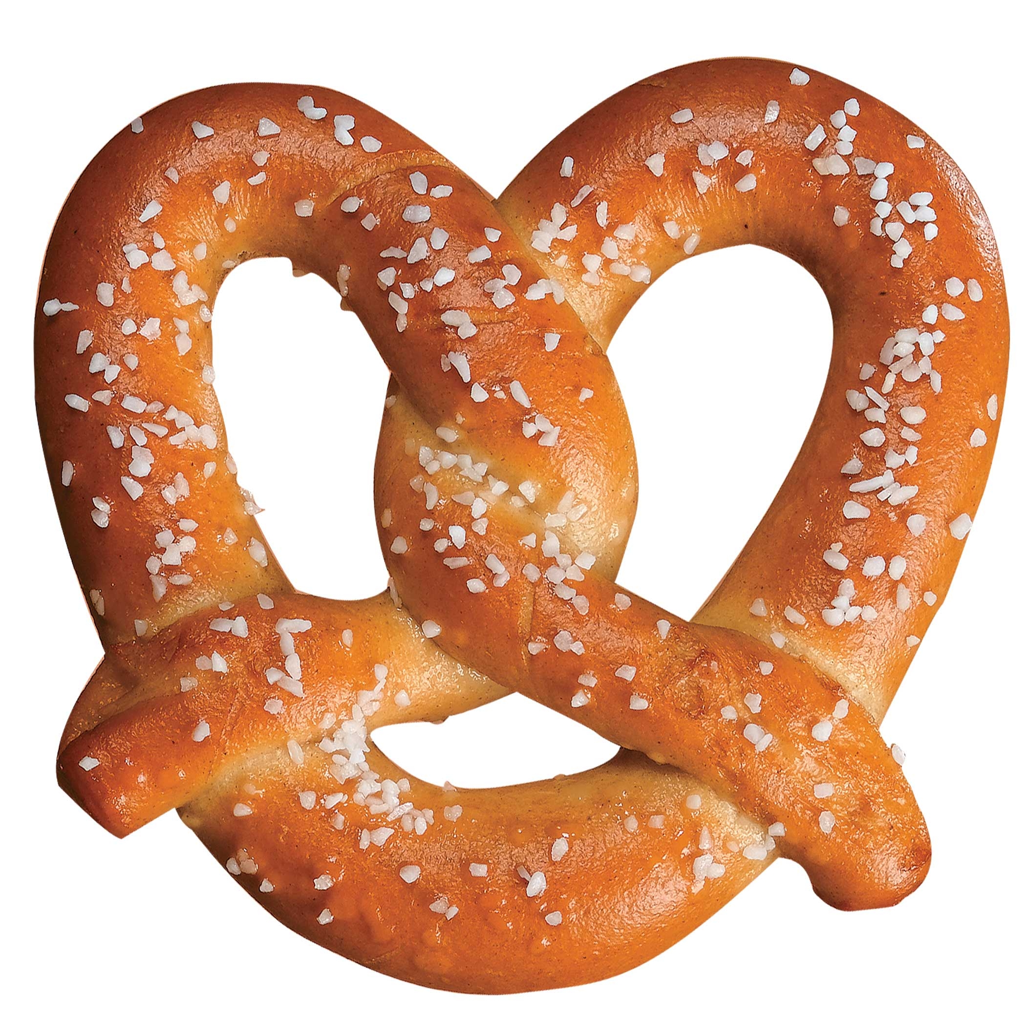 J and J Snack Super Baked Soft Pretzel, 2.5 Ounce -- 100 per case.