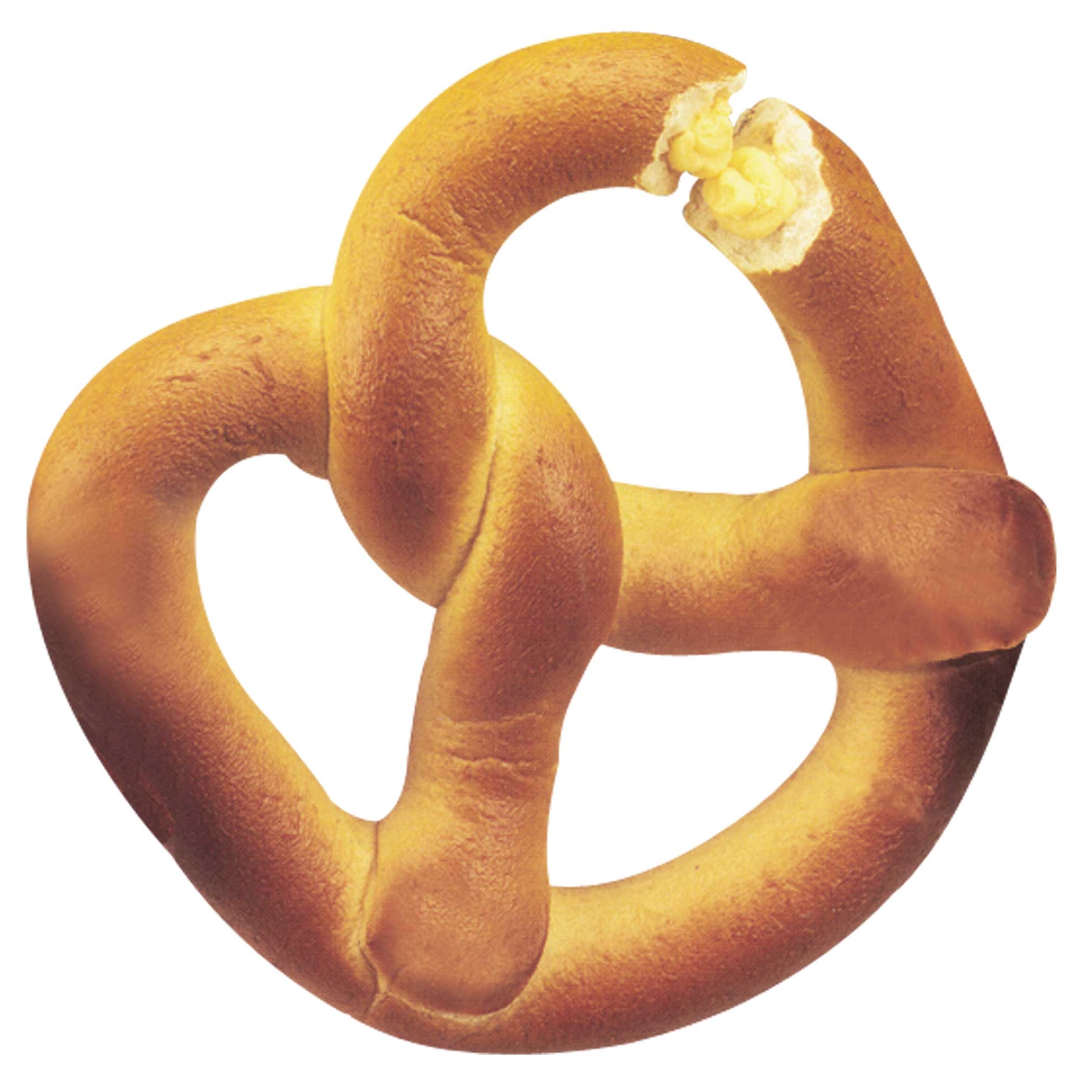 J and J Snack Cheddar Soft Pretzel Fillers, 3.5 Ounce -- 48 per case.