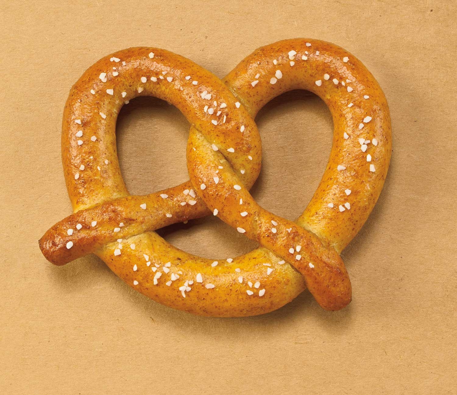 J and J Snack Super Whole Wheat Soft Pretzel, 2.5 Ounce -- 100 per case.