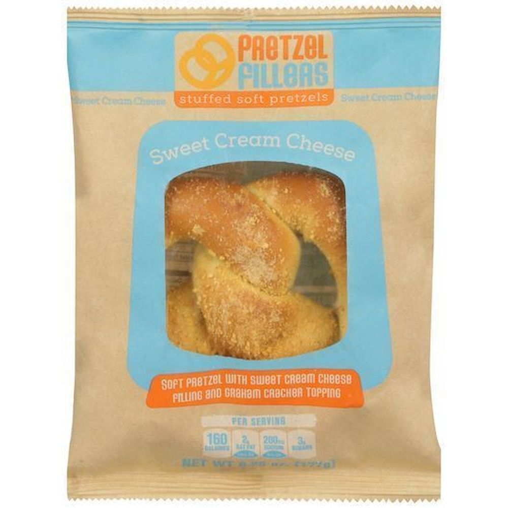 Pretzel Fillers Sweet Cream Cheese Stuffed Soft Pretzels, 6.25 Ounce -- 20 per case