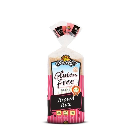 Food For Life Wheat and Gluten Free Brown Rice Bread, 24 Ounce -- 6 per case