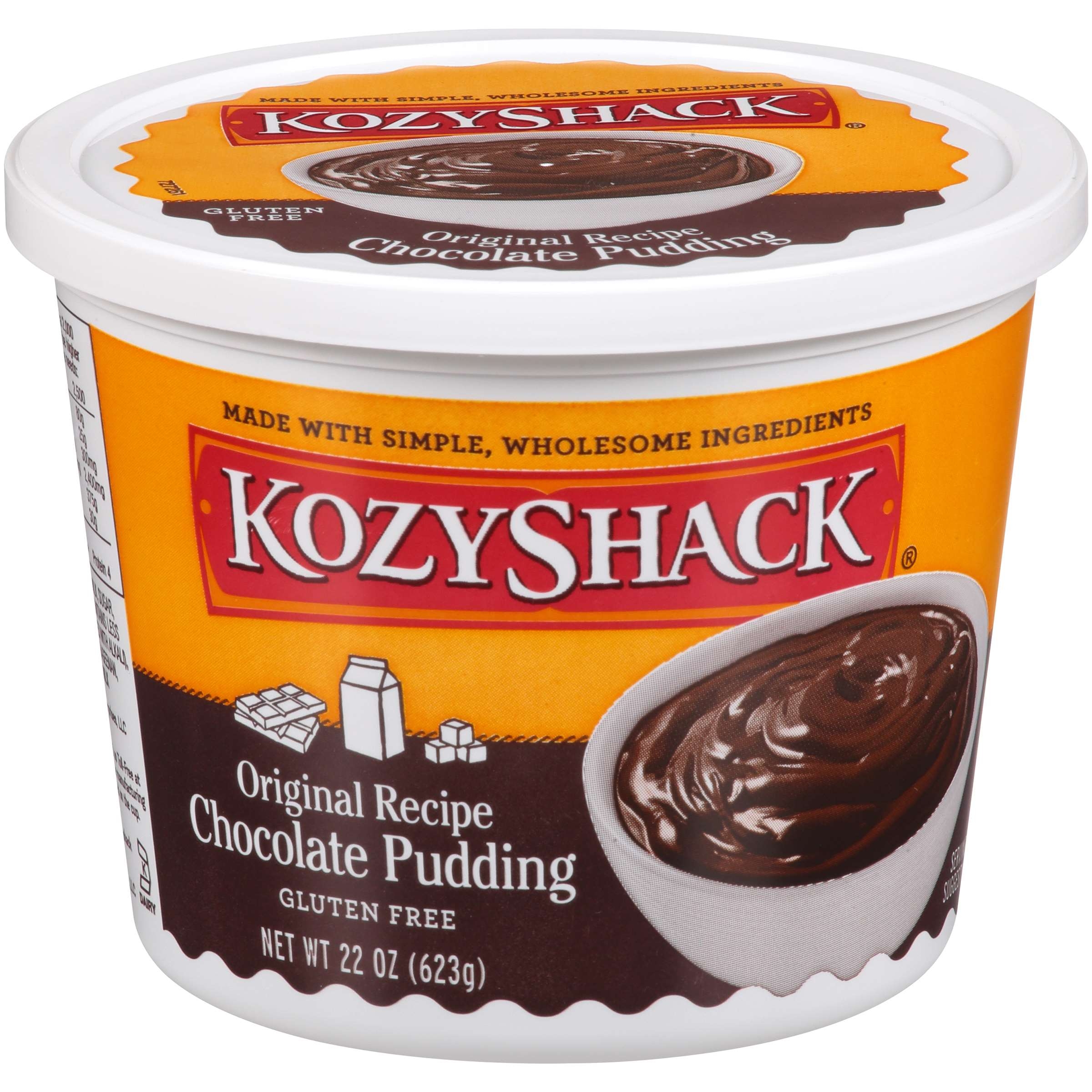 Kozy Shack Chocolate Pudding, 22 Ounce -- 6 per case