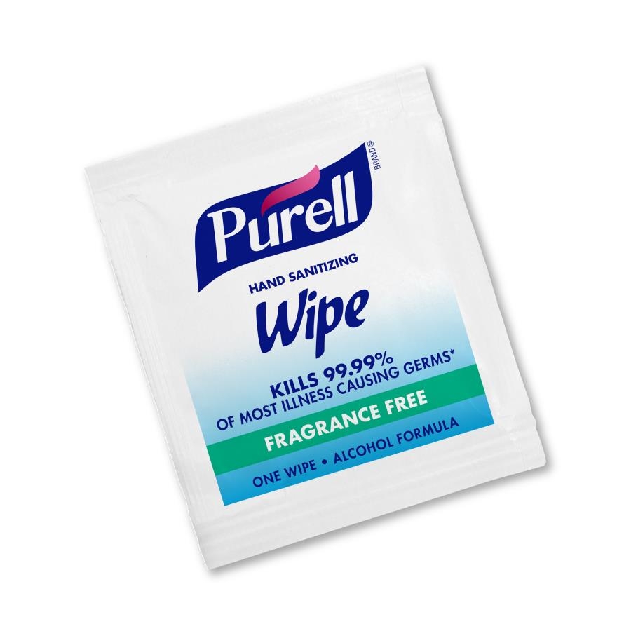 Gojo Purell Sanitizing Hand Wipe -- 4000 per case.