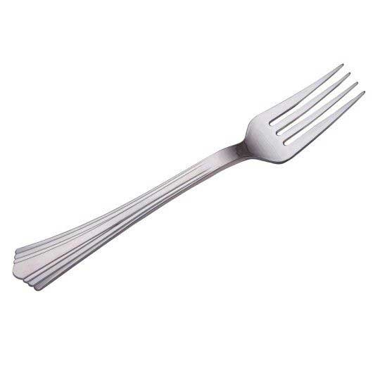 Reflections Cutlery Plastic Fork, 7 inch -- 600 per case