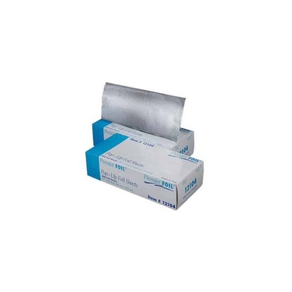 Durable Packaging 12 x 10 3/4 inch Pop-Up Foil Sheet, 500 count