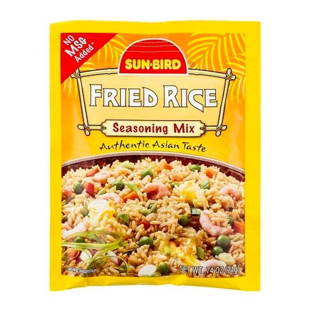 Sun-Bird Fried Rice Seasoning Mix, 0.74 Ounce -- 24 per case
