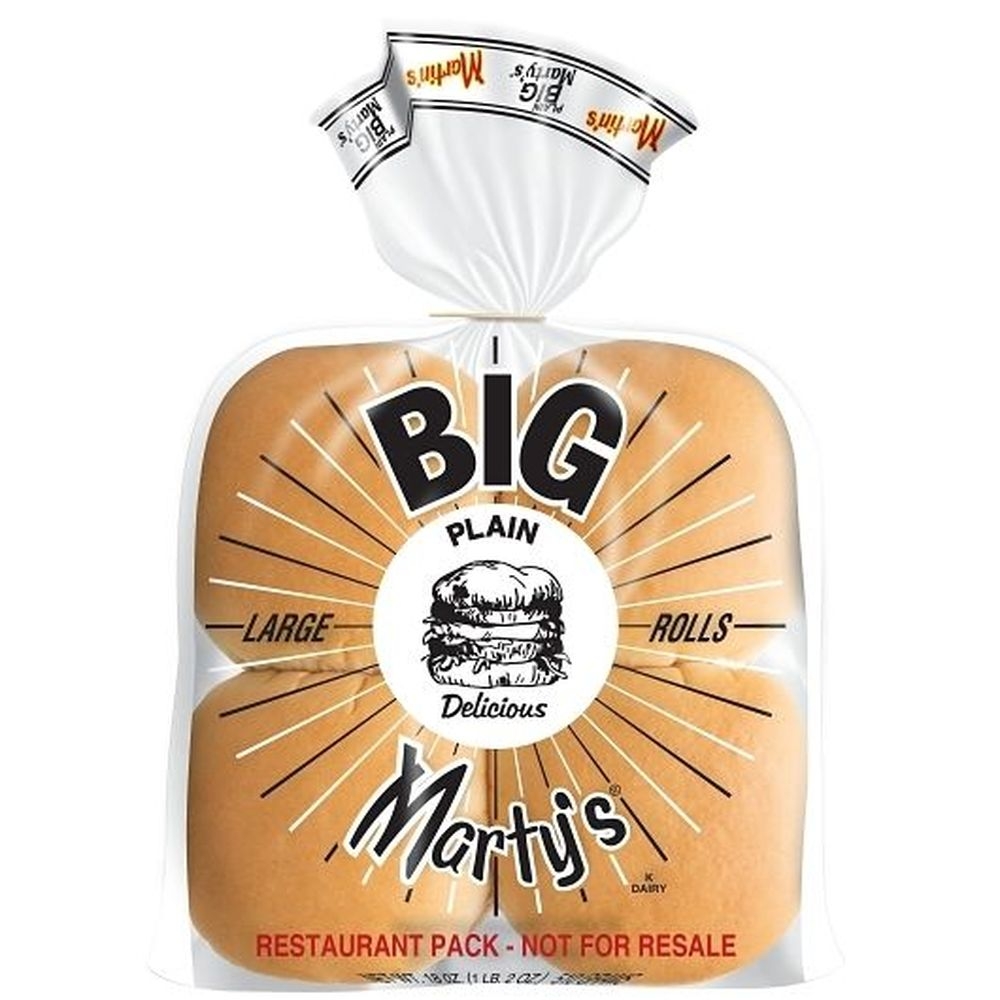 Martins Plain Big Martys Large Rolls, 8 count - 6 per case