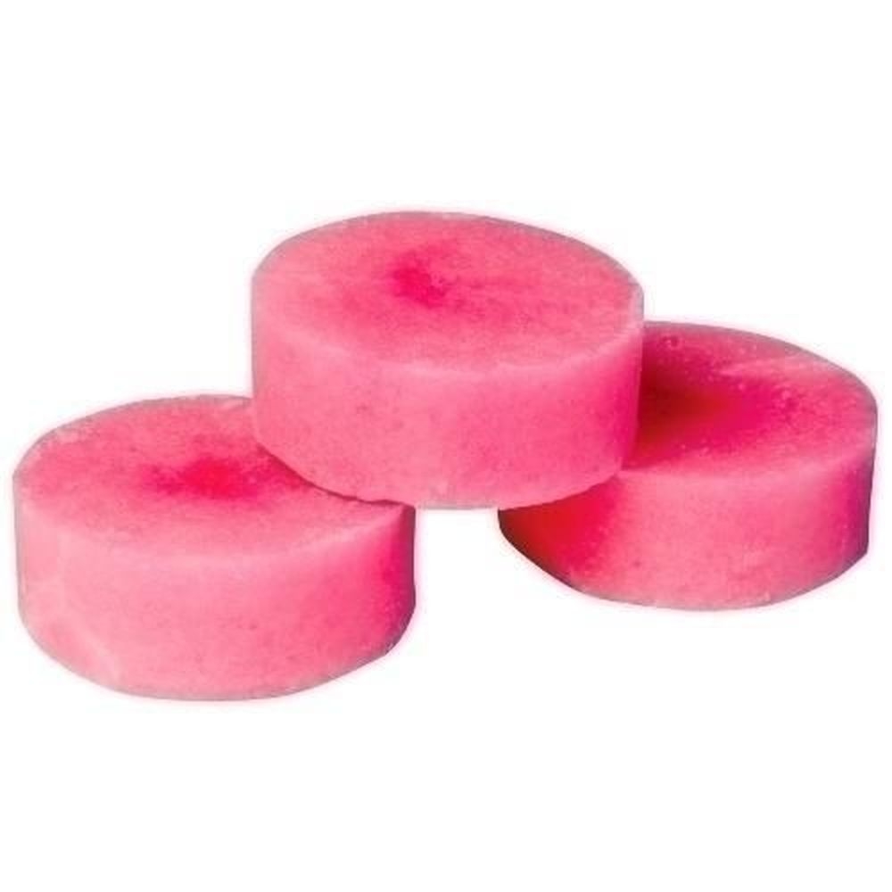 Health Gards Pink Cherry Round Para Toss Block, 2.5 Ounce -- 12 per case.