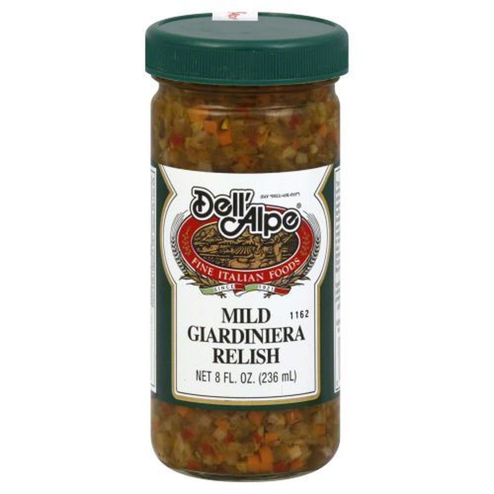 Dell Alpe Mild Giardiniera Relish, 8 Ounce -- 12 per case