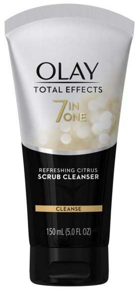 Olay Total Effects Refreshing Citrus Scrub Cleanser, 150 Milliliter -- 12 per case.